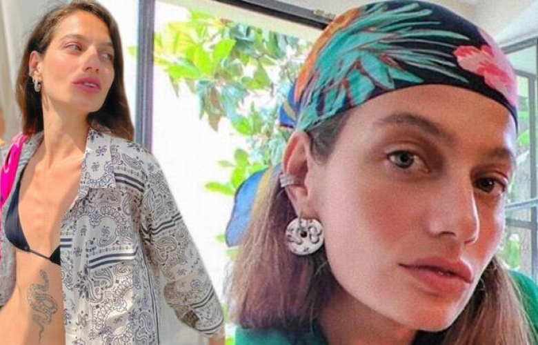 Gülcan Arslan'dan Dubai'de bikinili poz