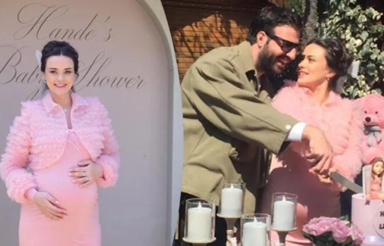 Hande Soral'dan baby shower partisi!
