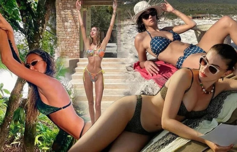 Yaz sezonu açıldı, bikinili pozlar peş peşe geldi