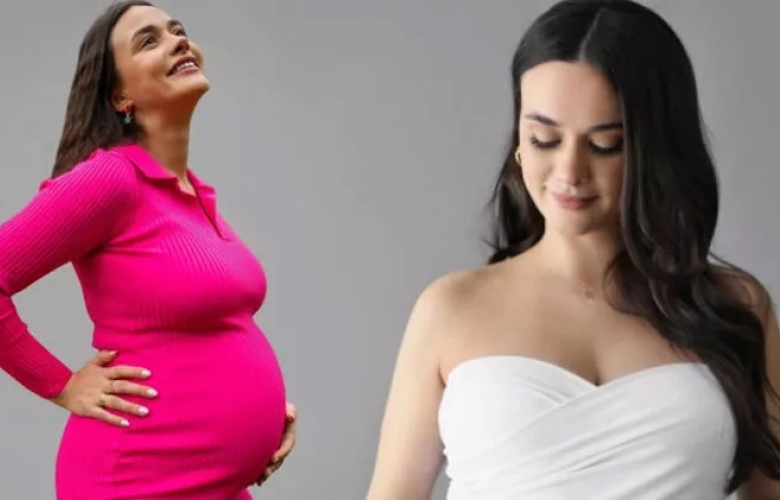 Oğlu Ali'ye kavuşmak için gün sayan Hande Soral'dan yeni kareler