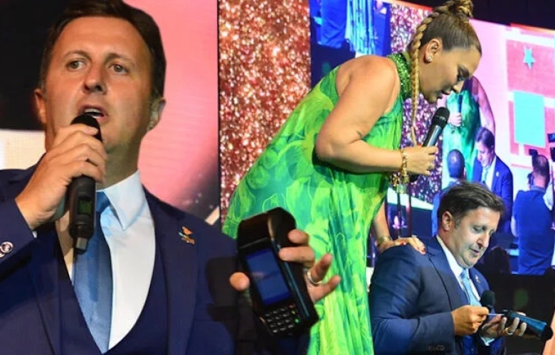 Demet Akalın'dan POS makineli bağış!