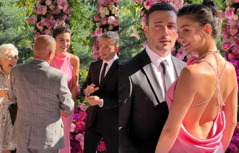 Demet Özdemir ile Oğuzhan Koç nişanlandı