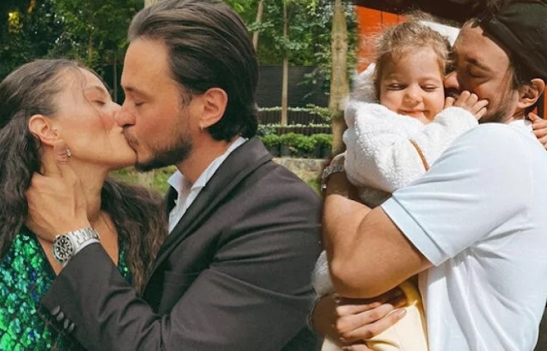 Pelin Akil ile Anıl Altan'ın aşka geldiği anlara kızlarından müdahale!