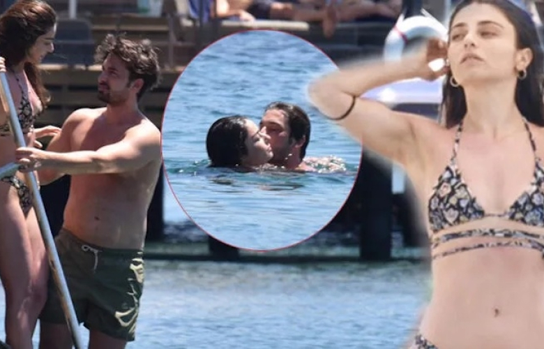 Alp Navruz ve Ayça Ayşin Turan'ın romantik tatili