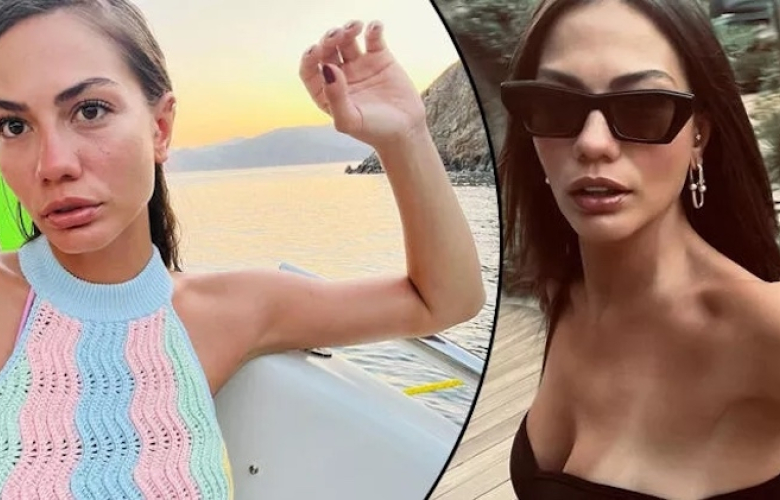 Demet Özdemir'den siyah-beyaz paylaşım