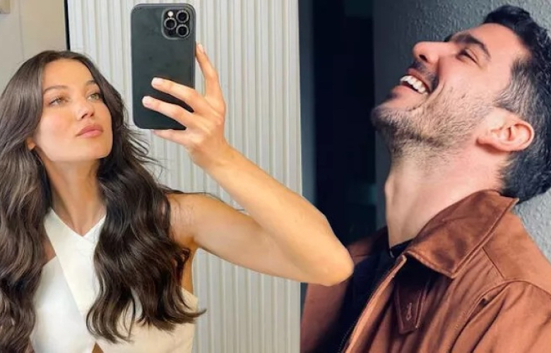 Pınar Deniz ile Kaan Yıldırım'dan aşk pozları