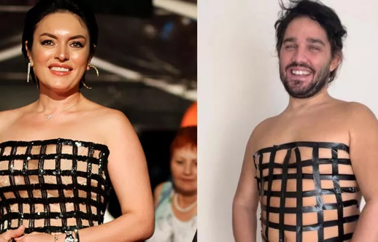 Tansu Dayan, Ezgi Mola'nın kıyafetini tiye aldı!