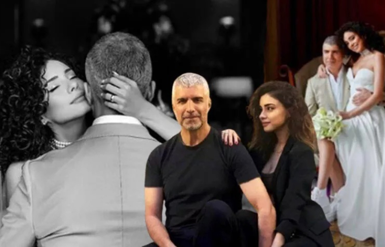 Özcan Deniz ve Samar Dadgar'dan nikah sonrası ilk pozlar