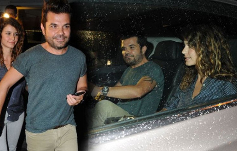 Kenan Doğulu ve Beren Saat trafik kontrolüne takıldı!