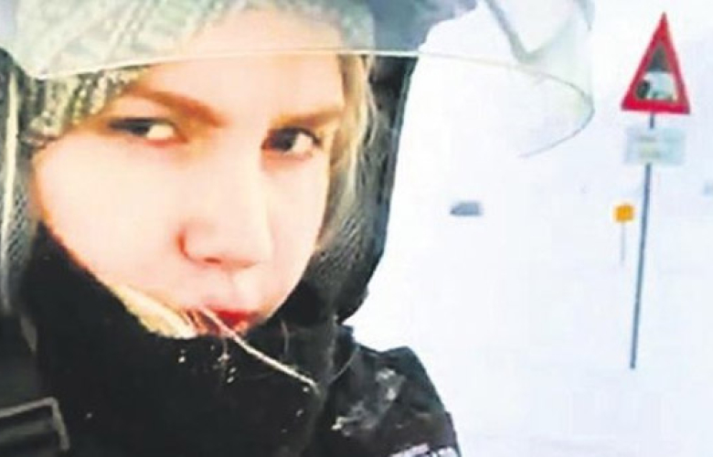 Aleyna Tilki, tek başına Kuzey Kutbu’na gitti