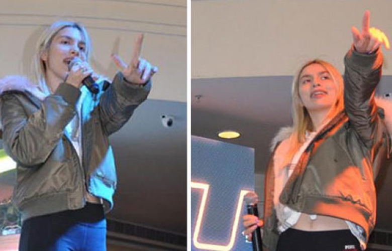 Aleyna Tilki’nin bağcıklarını annesi bağladı