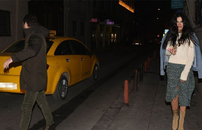 Asena Atalay'ın gece kaçamağı