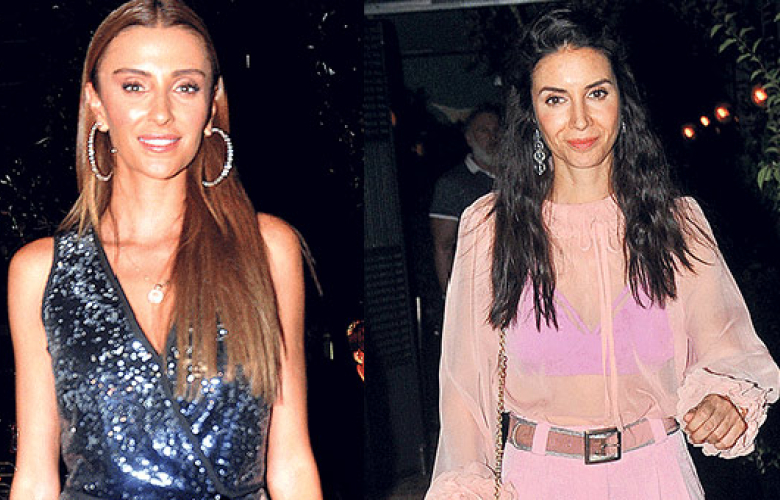 Başak Dizer'in davetinde olay pişti!