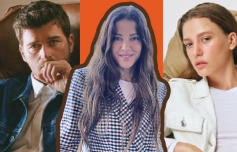 Başak Dizer, Kıvanç Tatlıtuğ ve Serenay Sarıkaya'yı yalnız bırakmadı