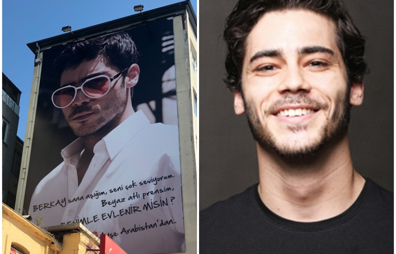 Bu da oldu! Genç oyuncunun fotoğrafını duvara bastırdı! İşte detaylar...