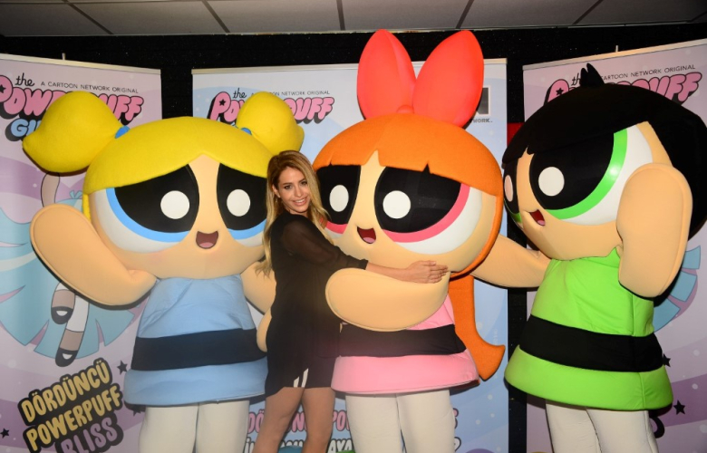 Büşra Pekin, PowerPuff Girls için stüdyoya girdi