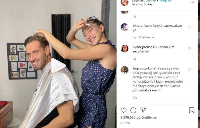 Şeyma Subaşı Sultangazi'den kuaför çağırmış!