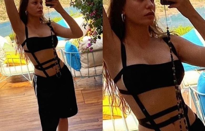 Serenay'dan "Kilom yok" pozu!