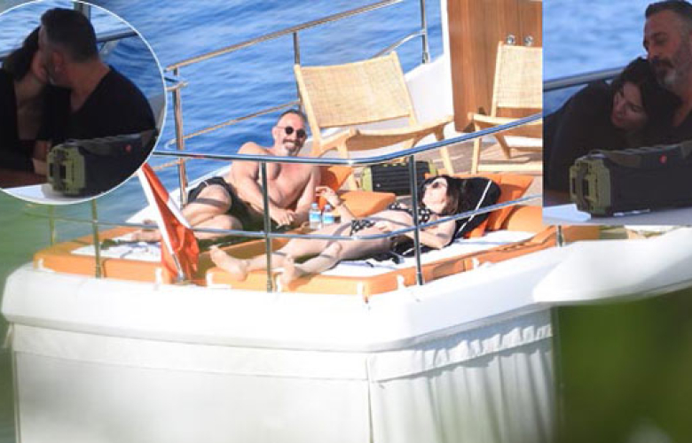 Cem Yılmaz ile sevgilisi Defne Samyeli'nin romantik tatili 