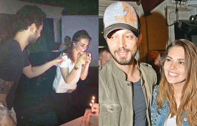 Murat Boz'dan Aslı Enver'e romantik doğum günü kutlaması!