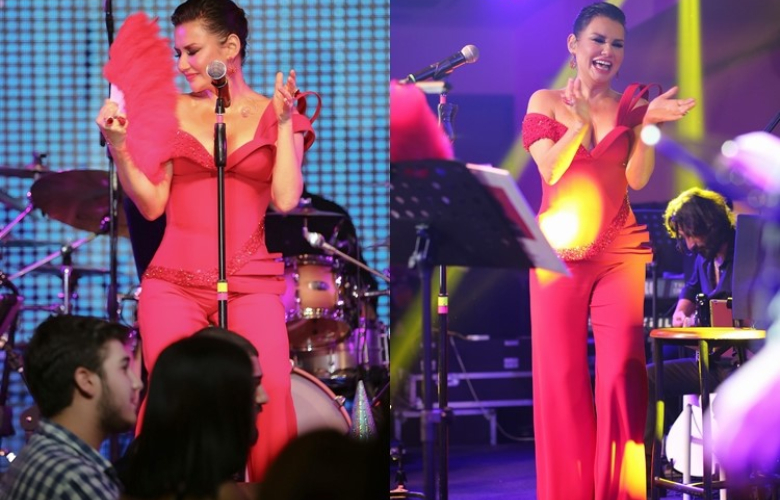 Deniz Seki yeni yıla Kıbrıs&#039;da sahnede girdi