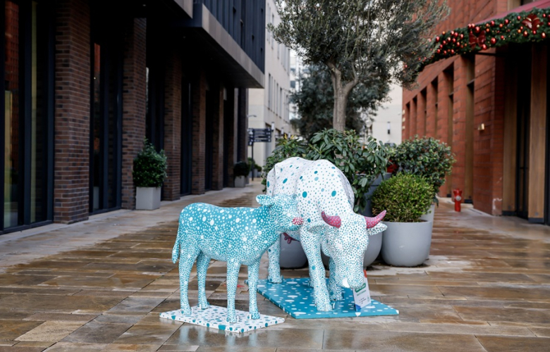 MUTLU İNEKLER SANATÇILARIN TASARIMLARI İLE ŞEHRE GELDİ