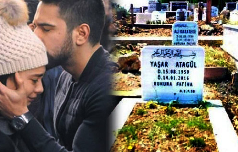 Neslihan Atagül babasının mezarını yaptırdı! 