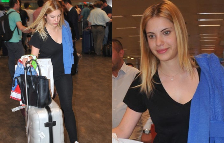 Eda Ece aşk tatilinden döndü!