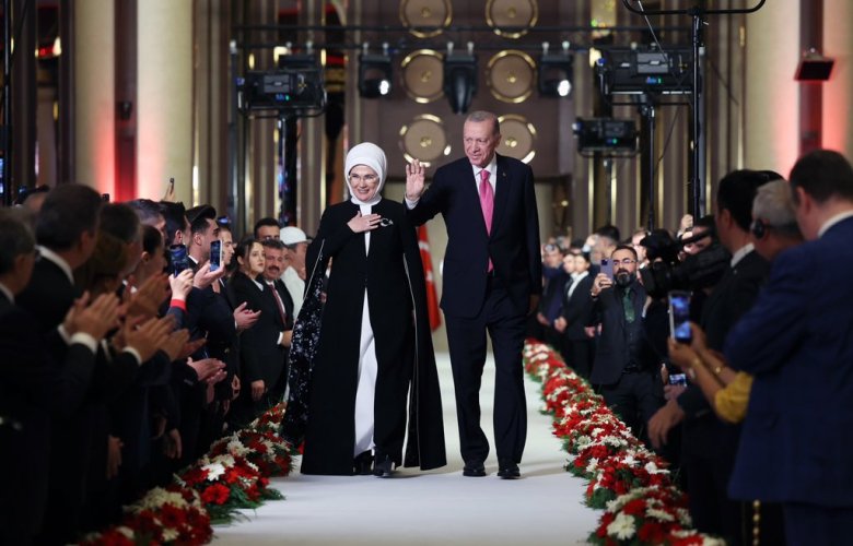 Cumhurbaşkanı Recep Tayyip Erdoğan'dan göreve başlama töreni
