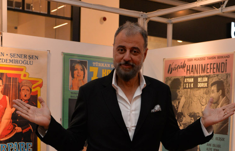 Hamdi Alkan'dan 'Yeşilçam Afişleri' sergisi...