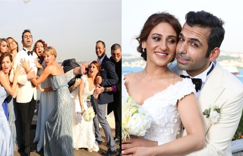 Derya Karadaş ve Haki Biçici'nin düğününe ünlü akını!