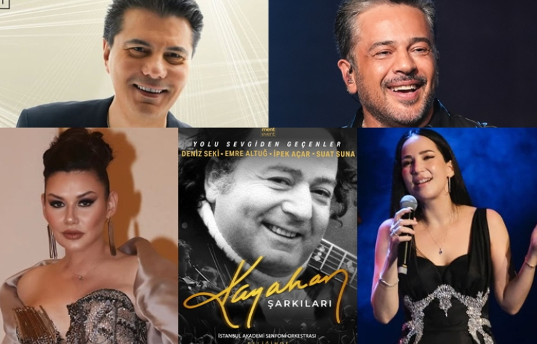 Muhteşem konser geliyor: Kayahan Şarkıları Yeniden Hayat Buluyor