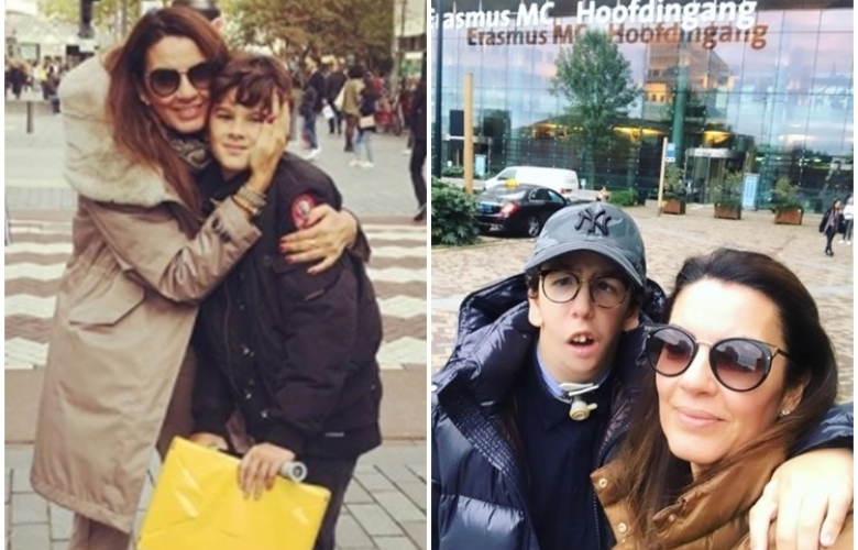 18 yıldır çenesi hiç kıpırdamadı. Özlem Kaymaz ve oğlu çene ameliyatında "umut yolculuğu" için hastanede!