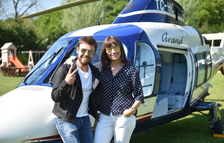 Murat Dalkılıç bir düğüne zorunlu iniş yaptı!