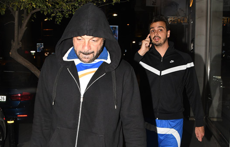 Kerem Alışık ile oğlu Sadri, önce dondurma keyf yaptı, sonra sahur 