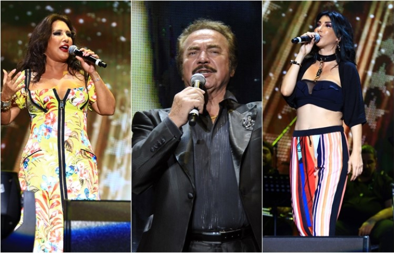 Antalya'da Orhan Gencebay şarkıları konserine yıldız yağdı... 