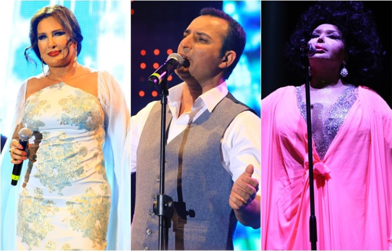 Nükhet Duru, Rafet El Roman ve Bülent Ersoy Antalya'yı salladı.