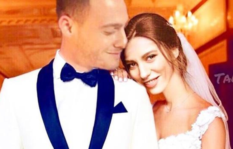 Serenay Sarıkaya ile Kerem Bürsin'i evlendirdiler