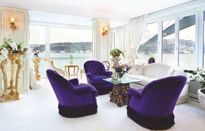 Ünlüler bu evlerde oturuyorlar.