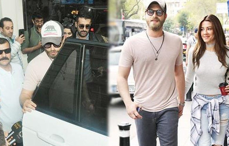 Kıvanç Tatlıtuğ'un eşi ile gittiği mekanı Arap hayranları bastı!