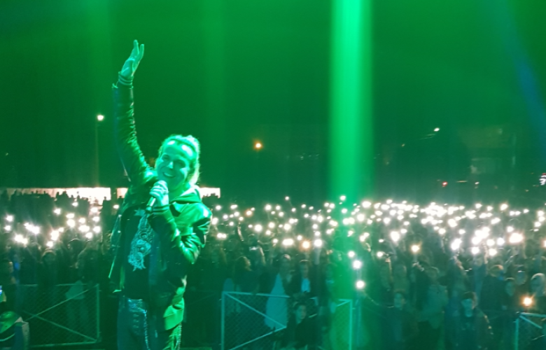 Soner Arıca üniversitelilere konser verdi