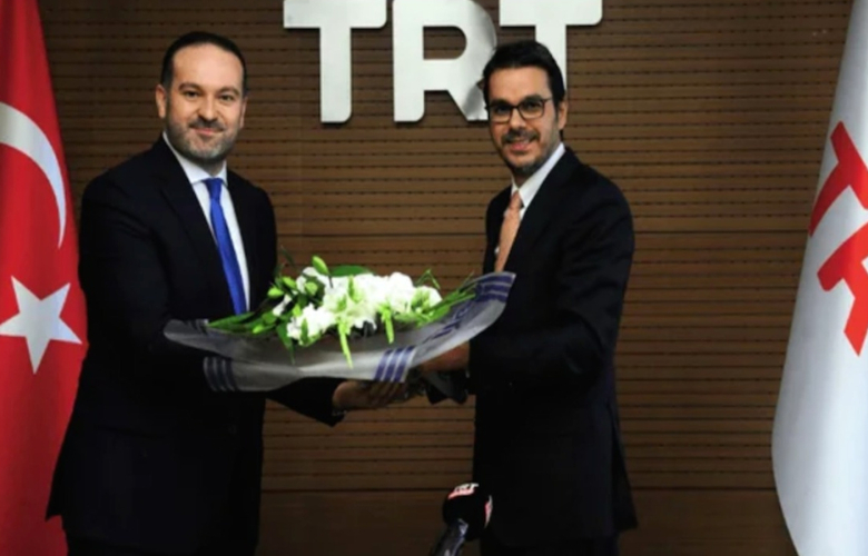 TRT'de İbrahim Eren görevini görevini Prof. Dr. Ahmet Albayrak’ ve Prof. Dr. Mehmet Zahid Sobacı’ya devretti...